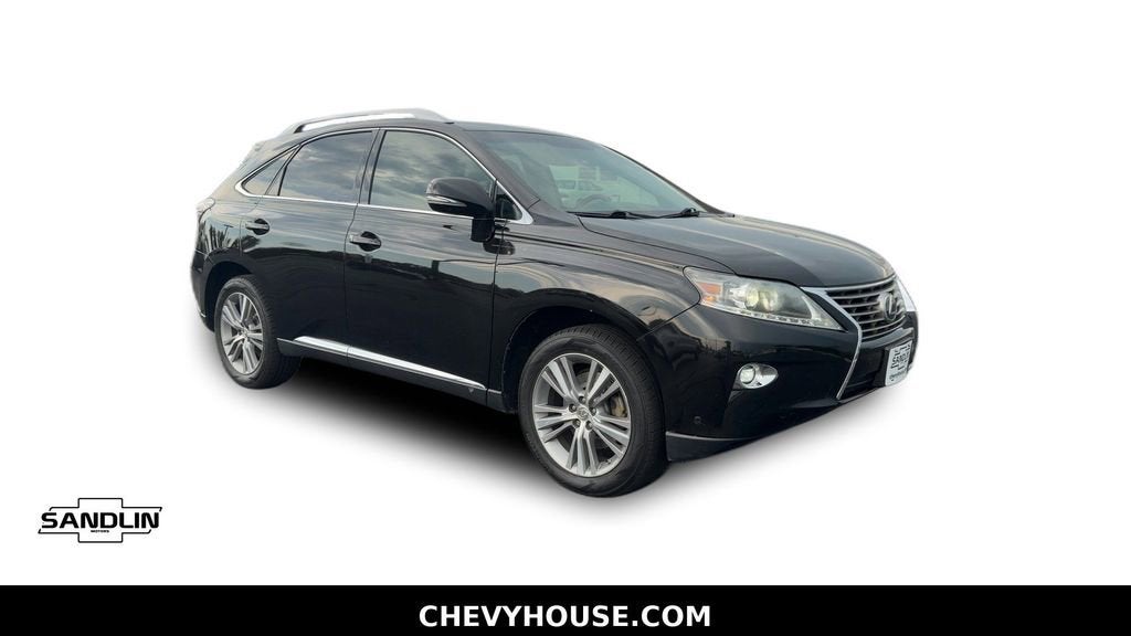 2015 Lexus RX 350 FWD 4dr in Black — front three-quarter view
